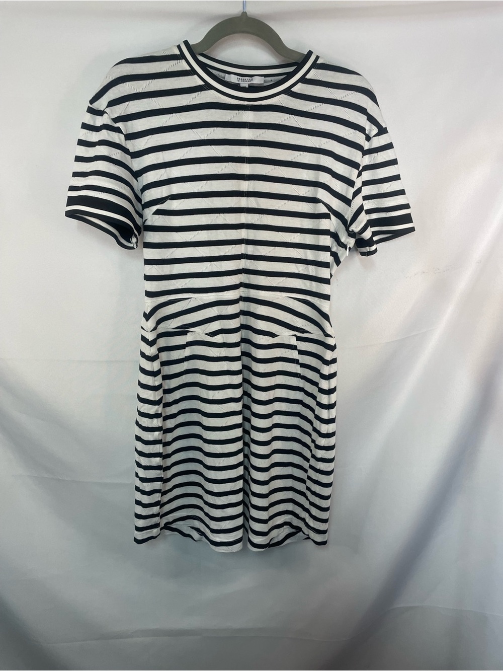 Derek Lam 100% cotton striped dress, this has the cutest sleeves and waist!
